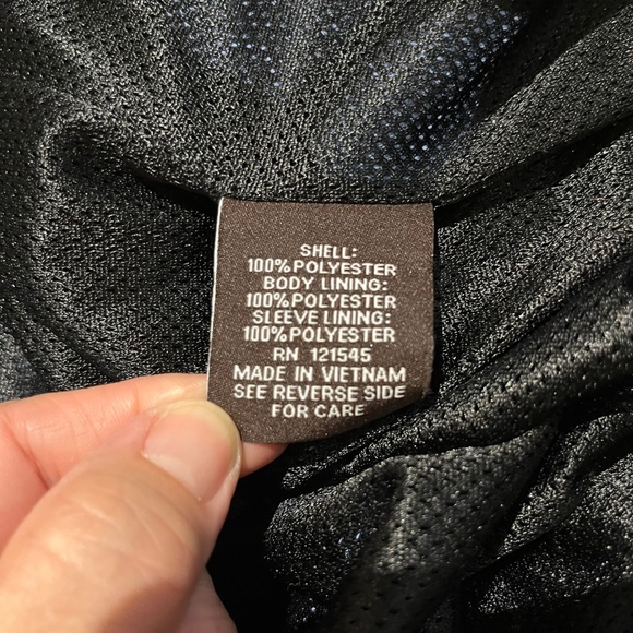 Michael Michael Kors Blue Zip Front Jacket Women’s Small - Picture 13 of 15